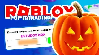 NOVO CÓDIGO Pop It Trading Halloween - Roblox Família Bear