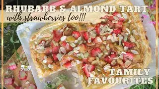 Easy Rhubarb and Almond Tart Recipe Scottish Family Favourite