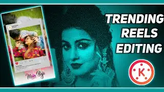 new instagram lyrics status editing | kinemaster instagram reels video editing 2023