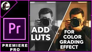 How To Add LUTS For COLOR GRADING Effect In Premiere Pro