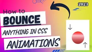 Make Smooth Bounce Animation using CSS  ||  CSS Animation Effects 