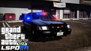 GTA V LSPDFR #35 Arrest Warrant Turns Pursuit!