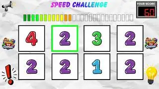 Slow to Fast Say The Word On Beat Challenge 5 | SPEED EDITION | Easy Medium Hard | Fast Rhythm Test