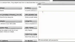 How To Create HTML Widgets In Wordpress Without Having To Know HTML