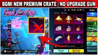 BGMI NEW PREMIUM CRATE | NEW PREMIUM CRATE OPENING BGMI | FLASH STRIKING SPIN BGMI |