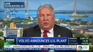 CNBC Coverage of Volvo Cars Selection of Berkeley County to Build First U.S. Manufacturing Facility