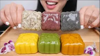 LUK CHUP MOON CAKE (ASMR EATING SOUNDS) NO TALKING | SAS-ASMR