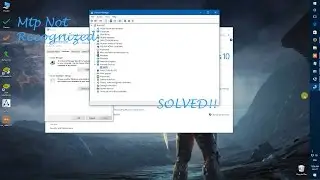 MTP Device Not recognized/Not Connecting(Solved) (Win 10/8.1/7/XP)