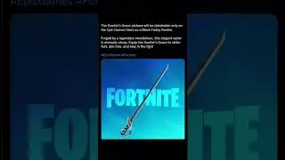 Fortnite Free Pickaxe | Black Friday Freebie | #shorts #fortnite #fortniterewards