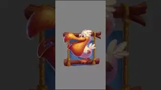2D Spine animation project - Pelican with fish, AAA Game Art outsourcing studio (2d character bird)
