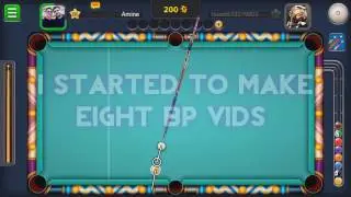8Ball Pool Indirect Highlights #1 | No guid-lines railer shot :O