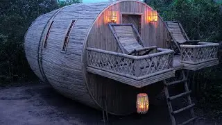 79Day Building A-Dugout Bamboo House