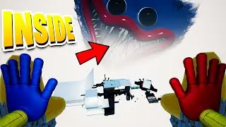 I WENT INSIDE GIANT HUGGY WUGGY AND LIVED! | POPPY PLAYTIME GAMEPLAY MOD
