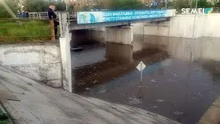 В СЕМЕЕ УСТРАНЯЮТ ПОСЛЕДСТВИЯ НЕПОГОДЫ. Дневные новости 14.06.18