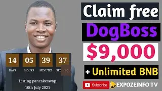 Claim free dogboss $9,000 with Unlimited BNB in Trust Wallet : Free Airdrop