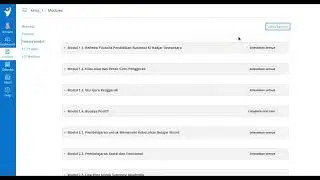 Tutorial Cara Navigasi Modul LMS Pendidikan Guru Penggerak di PMM