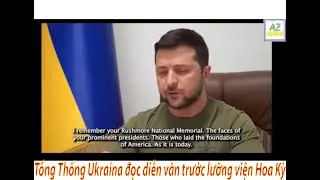 Tin Ukraina Ngày 17/03 Tổng Thống Ukraina đọc diễn văn trước lưỡng viện Hoa Kỳ -  AZNEWS