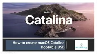 How to Create a Bootable USB - macOS Catalina with Simple Way