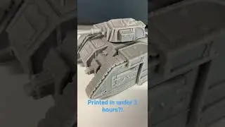 Printed in under 3 hours on the Halot Mage Pro!
