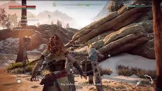 Horizon Zero Dawn Gameplay on PS Now (PC)