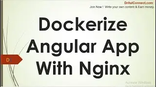 Serve an Angular Application with nginx in Docker | Dockerize Your Angular App With Nginx