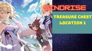 Genshin Impact/ Windrise treasure chest location