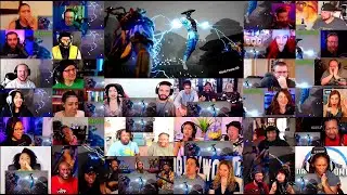 Mortal Kombat 1: Official Gameplay Debut - Trailer Reaction Mashup [ 40 People React ]
