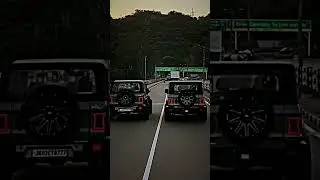 Kali Thar Song 🎵 || Black Thar Status Video || #thar #blackthar #tharlover #kalithar #music #shorts