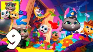 My Talking Tom Friends - Mobile Gameplay Walkthrough Part 9 (iOS, Android)
