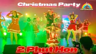 2 Phut Hon - Sexy Dance | Crystalboy Zumba Fitness | 24 DEC 22 Christmas Party | Tiktok 圣诞节 舞蹈