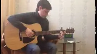 Любэ - Конь кавер fingerstyle