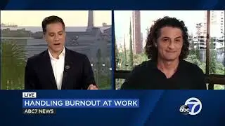 ABC7 News | 5 Tips To Eliminating Burnout with Demir Bentley