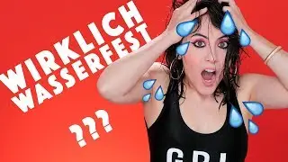 Does WATERPROOF Makeup deliver what it promises? 💦 Hard Core Water Test | Hatice Schmidt