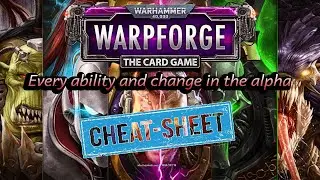 Your cheat sheet for all changes and new abilities || Warhammer 40000: Warpforge