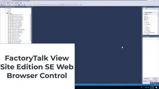 FactoryTalk View Site Edition SE Web Browser Control