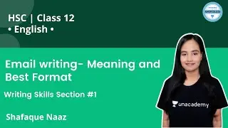 Email writing- Meaning and Best Format | Writing Skills Section #1 | English