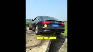 RISKY MANEUVER ON A SINGLE TIRE! 😱🚗