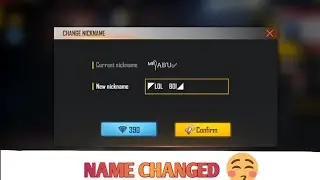 💥 Name Changed - How To Put SPACE In Free Fire Name? 😉  