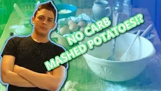 GUILT FREE MASHED POTATOES!? - Ash Cooks Keto