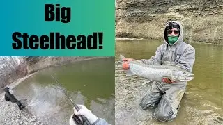 First Fish of 2024! BIG (Personal Best) STEELHEAD!