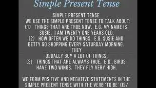 CV 1 Lesson 1 - Grammar