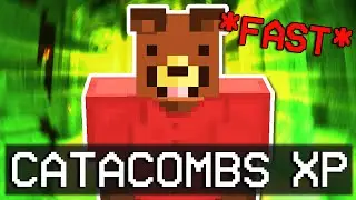 The FASTEST way to level up CATACOMBS | Hypixel Skyblock