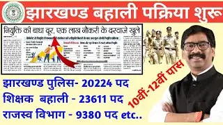 Jharkhand New Vacancy 2021||Jharkhand Upcoming Vacancy 2021||Jharkhand Police Vacancy 2021||