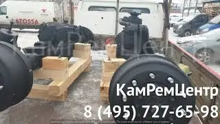 Передний и задний мост на КАМАЗ 43118 с АБС 49 зуб с мкб