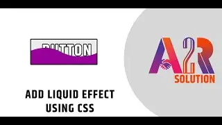 How to create Liquid Button effect using HTML & CSS