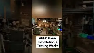 Apfc Panel Installation and Testing works for LT Consumer.