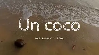 Un coco - Bad Bunny // Letra - Lyrics