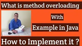 What is method overloading with example in java | Program for method overloading in java