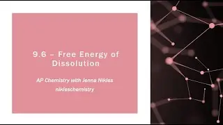 AP Chemistry 7.14 - Free Energy of Dissolution