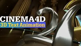 3d text animation cinema 4d tutorial